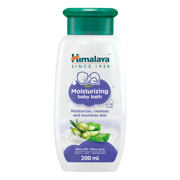 Himalaya Moisturizing Baby Bath Body Wash Aloe Vera Olive Oil 200ml