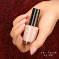 Bolver USA Nail Polish Gel High-Shine UV-Resistant Pink 637-Pink