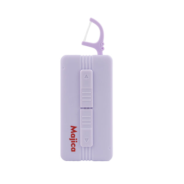 Majica Dental Floss 101 Dispenser, Purple, 10 Pieces