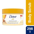Dove Mango Butter & Ground Almond Body Scrub Creamy Exfoliating Formula 298 g