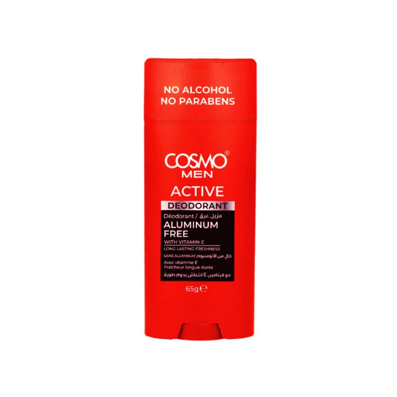 Cosmo Men's Aluminum-Free Deodorant with Vitamin E, 65g