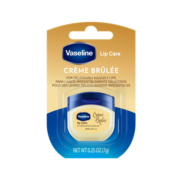 Vaseline Lip Therapy Creme Brulee Lip Balm Vitamin E Petroleum Jelly 7 g