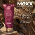 Mexx Inspired Warmth Exfoliating Body Wash Apricot Seed, Pumice & Quartz 200ml
