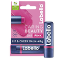 Labello Caring Beauty 3 in 1 Pink Lip and Cheek Balm SPF 30 4.8g