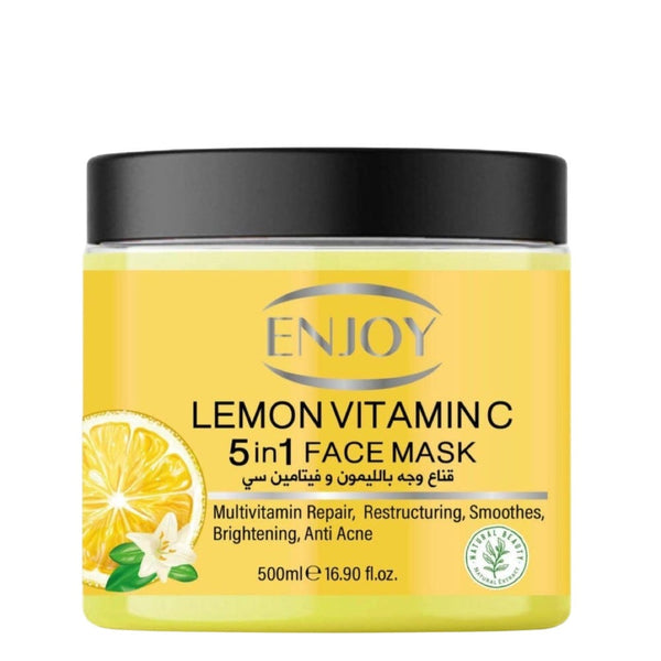 Enjoy Face & Body 5-in-1 Brightening Mask Lemon 500ml