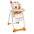 Chicco Polly 2 Start Highchair Fancy Chicken 4-Wheel Feeding Chair