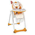 Chicco Polly 2 Start Highchair Fancy Chicken 4-Wheel Feeding Chair