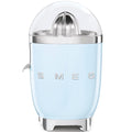 Smeg 50's Style Citrus Juicer Electric 70W Stainless Steel Pastel Blue CJF01PBUK