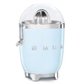 Smeg 50's Style Citrus Juicer Electric 70W Stainless Steel Pastel Blue CJF01PBUK