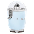 Smeg 50's Style Citrus Juicer Electric 70W Stainless Steel Pastel Blue CJF01PBUK