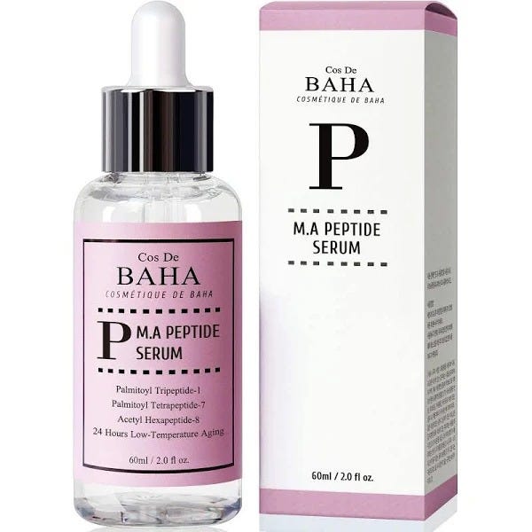 Cos De Baha Peptide Serum with Azelaic Acid and Niacinamide 60ml P60