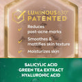 NIVEA Luminous 630 Blemish-Clearing Serum with Salicylic Acid, Hyaluronic Acid and Green Tea, 30 ml