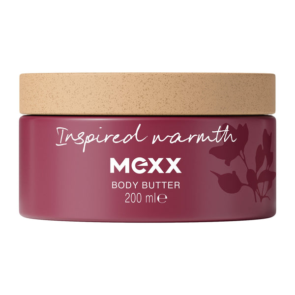 Mexx Inspired Warmth Body Butter Rich Creamy Texture 200 ml