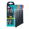 Tommee Tippee Feeding Spoons, Soft-Tip Weaning Spoons, Long Non-Slip Handles, 5 Pack