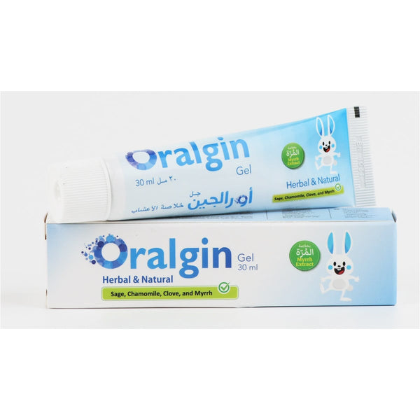 Oralgin Herbal Oral Gel Myrrh Clove Menthol 30 ml