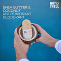 Nutshell Shea Butter & Coconut Roll-On Deodorant Clinical Strength Sweat Protection 50 ml