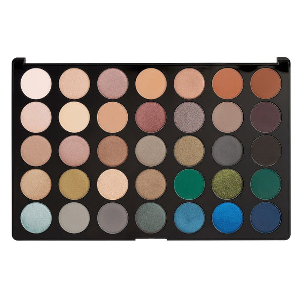 Profusion Cosmetics Ultra Warm Eyeshadow Palette, 35 Shade Multi-Finish Warm Tones