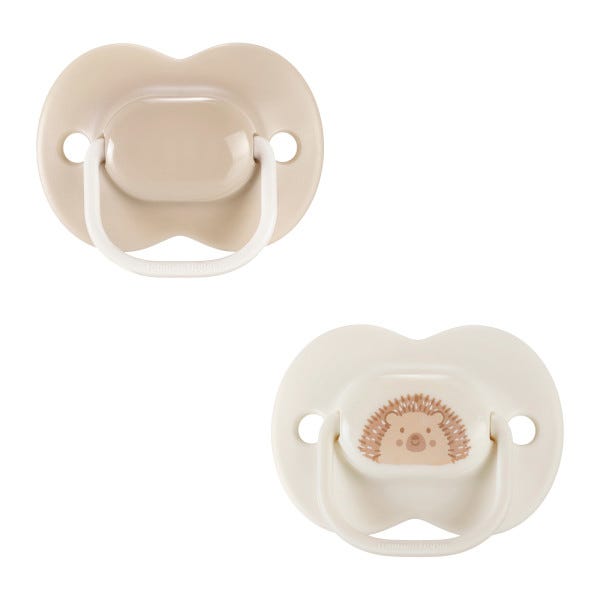 Tommee Tippee Closer to Nature Anytime Soother Symmetrical Silicone 0-6 Months Multicolor 1 Piece