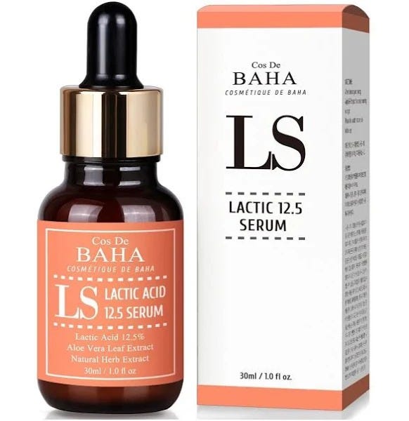 Cos De Baha Lactic Acid Serum Vitamin B5 Hyaluronic Acid 30ml