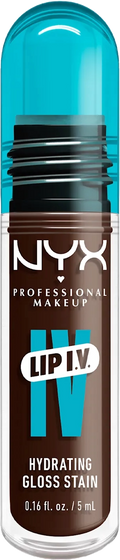 NYX Professional Makeup Lip IV Hydrating Gloss Stain Espresso Soak 06