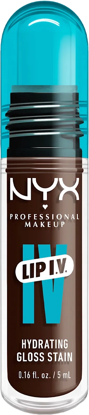 NYX Professional Makeup Lip IV Hydrating Gloss Stain Espresso Soak 06