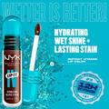 NYX Professional Makeup Lip IV Hydrating Gloss Stain Espresso Soak 06