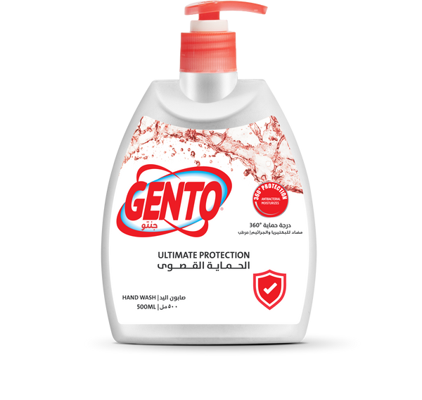 Gento Liquid Hand Wash Ultimate Protection Moisturising Fresh Scent 500 ml