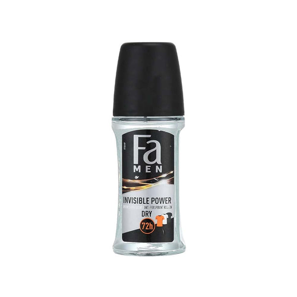 Fa Invisible Power Men's Roll-On Deodorant 72-Hour Protection 50ml