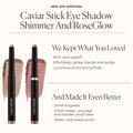 Laura Mercier Caviar Stick Eye Color Shimmer Creamy Eye Shadow Pencil Smoky Quartz 1.64 g