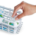 Munchkin High Capacity Dishwasher Basket with Straw Rack for Baby Bottle Parts
