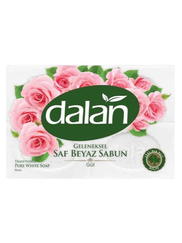 Dalan Rose Bath Soap Rich Lather Refreshing Rose Scent 4 x 150g