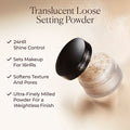 Laura Mercier Translucent Loose Setting Powder Matte Finish Medium Deep