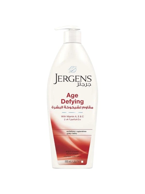 Jergens Age Defying Multivitamin Moisturizing Lotion Vitamins A, C & E 600 ml