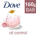 Dove Go Fresh Oil Control Bar Soap with 14 Moisturising Cream 160 g