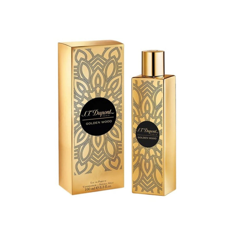 S.T. Dupont Golden Wood Eau de Parfum Woody Amber Pink Pepper Bergamot 100 ml