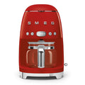Smeg 50's Style Drip Filter Coffee Machine Aroma Selector Red