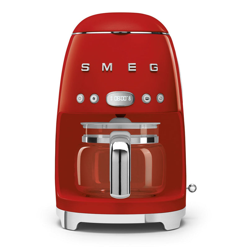 Smeg 50's Style Drip Filter Coffee Machine Aroma Selector Red