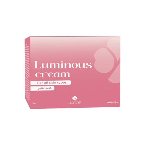 Norina Luminous Cream Moisturizer Lightweight Radiance Formula 70 g