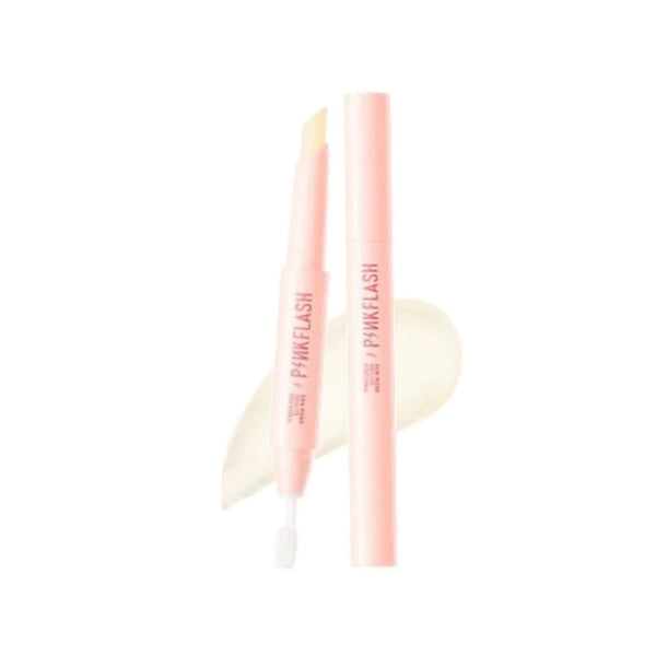 Pink Flash 2-in-1 Waterproof Eyebrow Wax with Brush, TP01 Clear