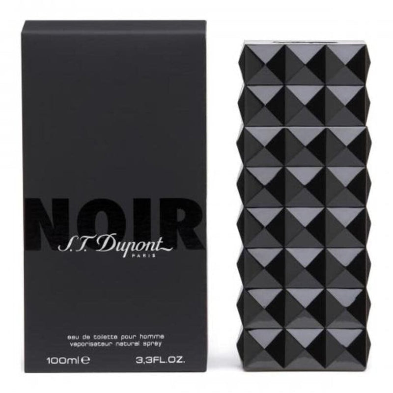 S.T. Dupont Noir Eau de Toilette Woody Fragrance Mint Lavender Cardamom 100 ml