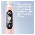 Oral-B iO Series 6 Rechargeable Electric Toothbrush, Pink Sand, 5 Modes, Bluetooth, 1 Brush Head & Charger