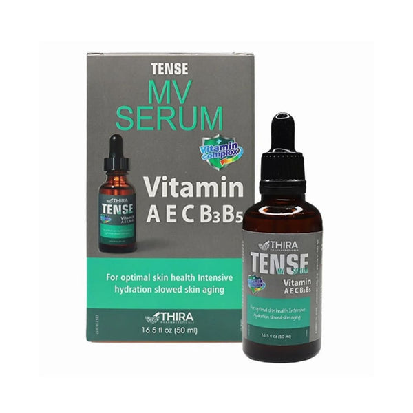 Thira Tense Vitamin Serum for Face and Neck, Radiance and Hydration, 50ml