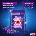Omo Lavender Automatic Powder Laundry Detergent with Anti-Fading Formula, 4 kg