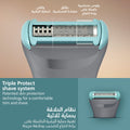 Philips Body Groomer 3000 Series BG3480/15 Wet & Dry Trimmer, 2 & 3 mm Combs, 80-Min Cordless