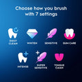 Oral-B iO Series 10 Rechargeable Electric Toothbrush Set, Cosmic Black, 7 Modes