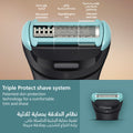 Philips Body Groomer 7000 Series BG7470/15 Wet & Dry Trimmer and Shaver, 2D Flexing Head, 120 Min Cordless