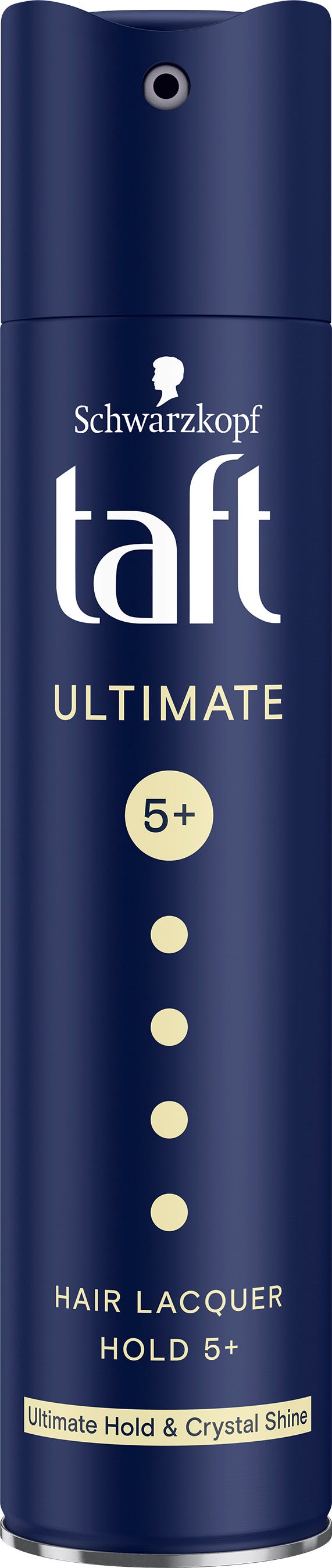 Taft Ultimate Hair Hold Spray Liquid Crystal Gloss Finish