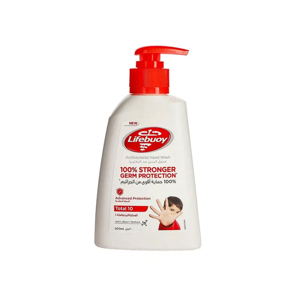 Lifebuoy Total 10 Hand Wash Moisturizing Liquid Cleanser 200 ml