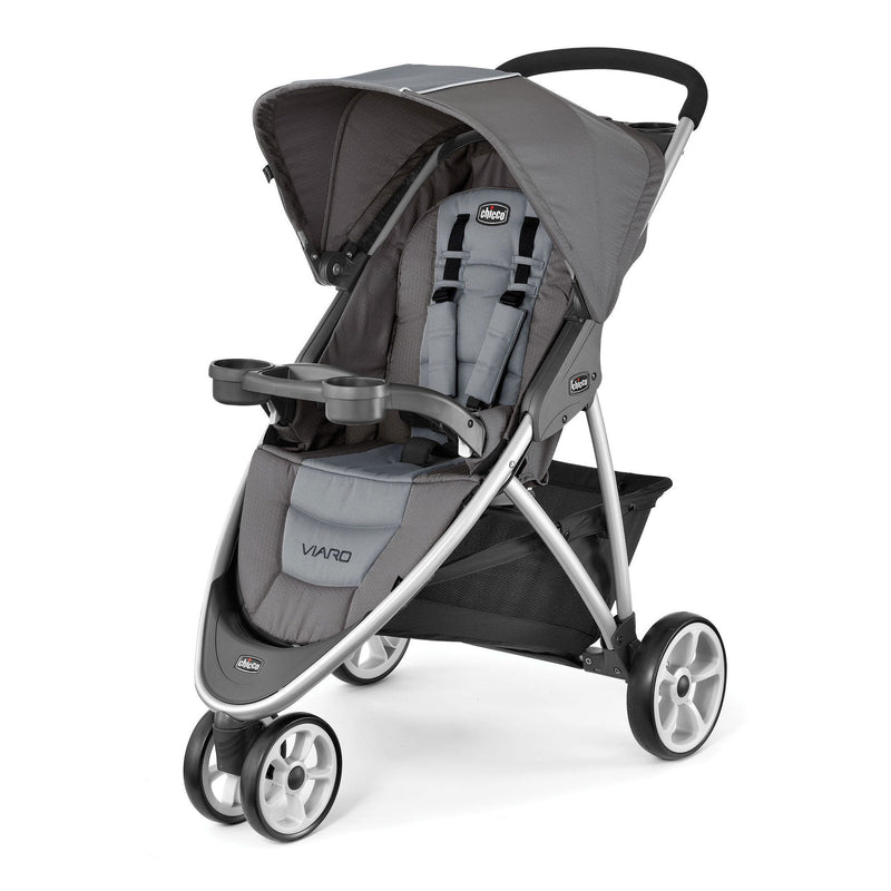 Chicco Viaro Stroller Graphite Three-Wheel Aluminum Frame