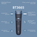 Philips Beard Trimmer BT3665/15, 40 Settings, 0.5-20 mm, 80 Min Cordless